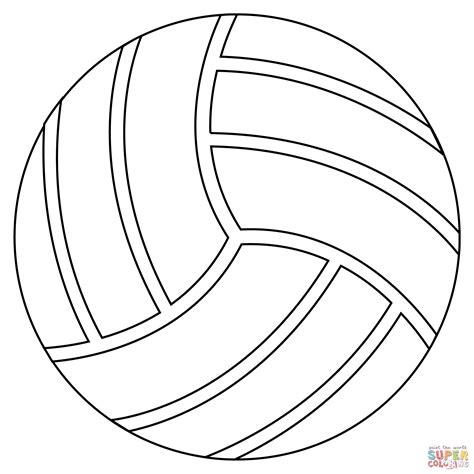 Volleyball Coloring Pages Printable Coloring Pages Super Coloring | Porn Sex Picture