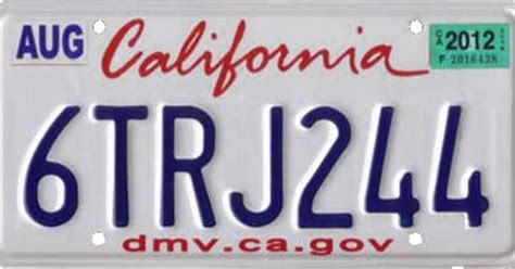 All California Cars Must Have License Plates Starting January 1 - CBS ...