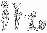 Dexter S Laboratory Color Page Cartoon Coloring  Vrogueco sketch template