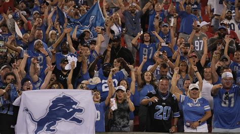 'Tears of joy!' Detroit Lions fans celebrate after team clinches division