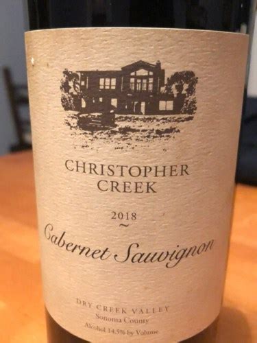 Christopher Creek Cabernet Sauvignon | Vivino Brasil