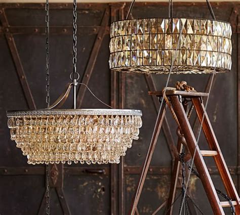 Adeline Crystal Chandelier | Pottery Barn