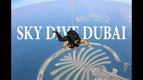 I WENT FOR SKYDIVING IN DUBAI! [jumping off 13000ft] - YouTube