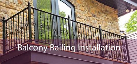 Balcony Railing - Planters Balcony Railing Installation & Glass Balcony Railing Installation