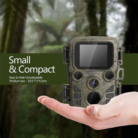 Wildlife Trail Photo Trap Mini Hunting Camera 12MP 1080P Waterproof Video Recorder Cameras for ...