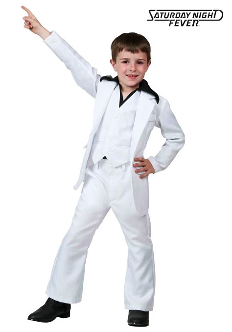 Deluxe Saturday Night Fever Costume for Kids