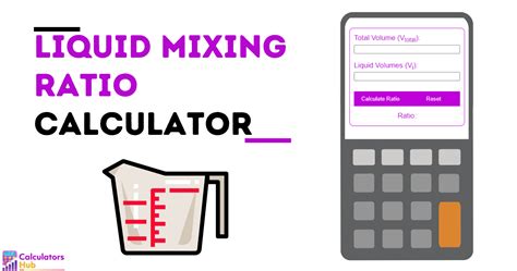 Chemical Mixing Ratio Calculator at Brenda Kirby blog