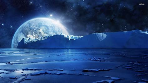 Earth from the icy planet HD wallpaper | Planets wallpaper, Ocean wallpaper, Live wallpapers