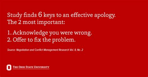 The 6 elements of an effective apology, according to science