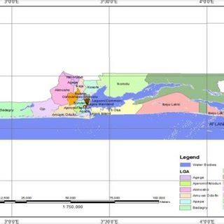 Administrative Map of Lagos State | Download Scientific Diagram