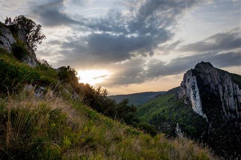 Premium Photo | Lanscape of rocky mountains and wild vegetation