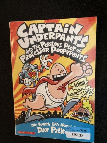 Captain Underpants and the Perilous Plot of Professor Poopypants – The Dog Eared Book