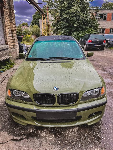 E46 compact front swap urban green | E46 compact front swap … | Flickr