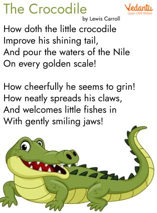 Read The Crocodile Poem for Kids - Popular Poems for Children