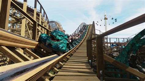 Leviathan roller coaster launches in New Atlantis at Sea World