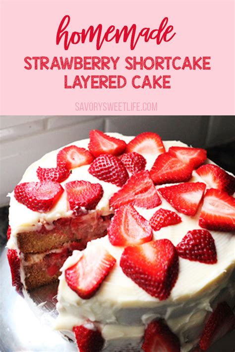 Strawberry Cake Recipe With Cream Cheese Frosting | Deporecipe.co