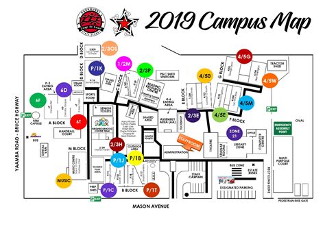 Cornerstone University Campus Map