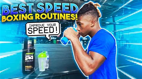 Best Hand Speed Routines For Boxing ( Must Watch!! ) - YouTube