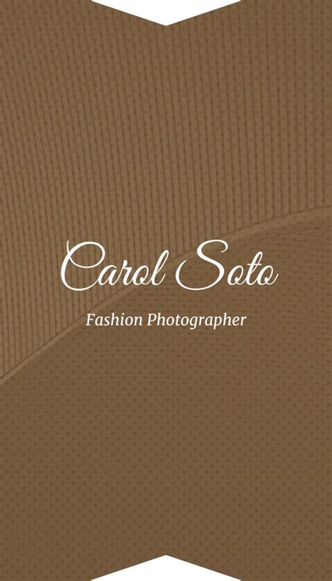 Elegant Photographer Business Card - Venngage