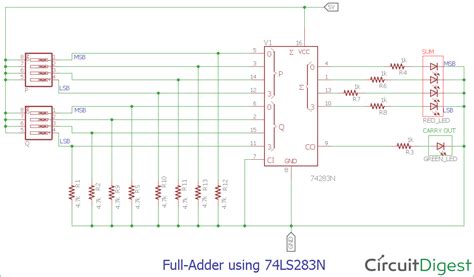 Full Adder Circuit: Theory, Truth Table & Construction