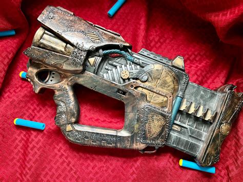 Custom Painted Steampunk Inspired Cosplay Nerf Gun Firefly - Etsy