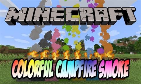 Colorful Campfire Smoke for Minecraft 1.16