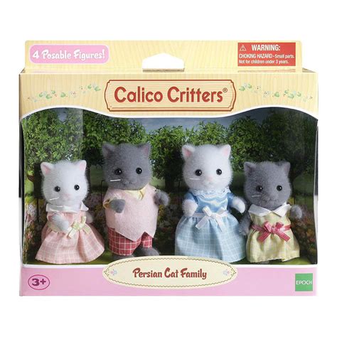 Calico Critters Persian Cat Family Doll Set