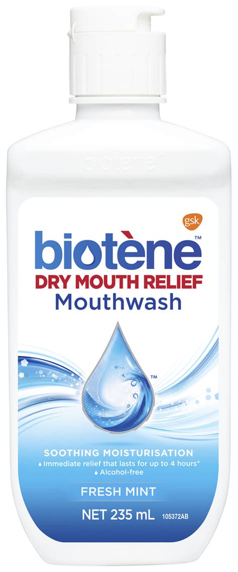 Biotene Dry Mouth Relief Mouthwash Fresh Mint 235mL - SKUlibrary