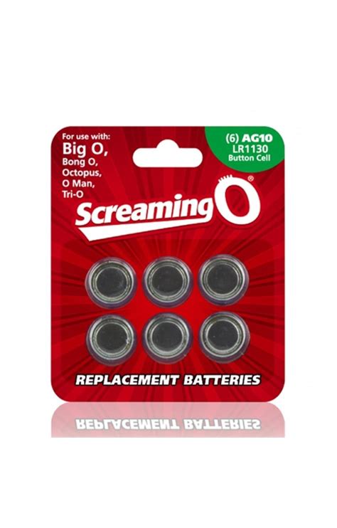 Replacement Batteries - 6 Pack - Each - AG10 - LR1130 - Button Cell - BAT6-110AE