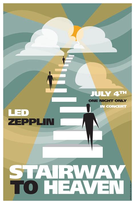 Stairway To Heaven Poster by RockyRoark on DeviantArt