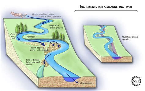 Living, Meandering River Constructed- All Images | NSF - National Science Foundation