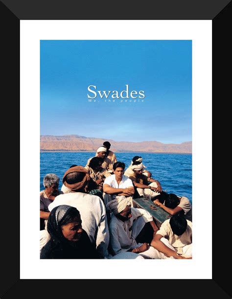 Tallenge - Swades - Shah Rukh Khan - Small Poster Paper - Framed (12 x 17 inches) : Amazon.in ...