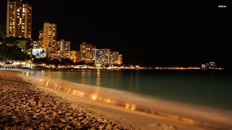 Beach At Night Wallpapers - Wallpaper Cave