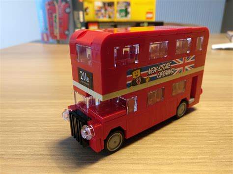 London store loot build day one: Little red Lego bus : r/lego