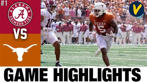 #1 Alabama vs Texas | 2022 College Football Highlights - Win Big Sports