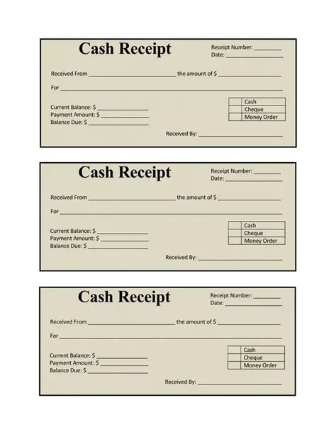 21 Free Cash Receipt Templates for Word, Excel and PDF | テンプレート, 英語, お役立ち