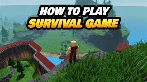 How to Play The Survival Game (Roblox) - YouTube