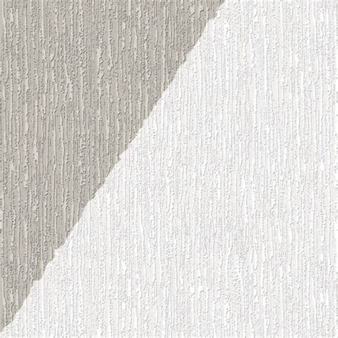 Stria Texture 33' x 20.5" Prepasted Paintable Roll Wallpaper | Paintable wallpaper, White ...