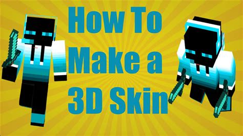 How To Make 3D Animated Minecraft Skin 100% Free - YouTube