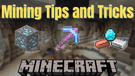 Minecraft Mining Tips and Tricks - YouTube