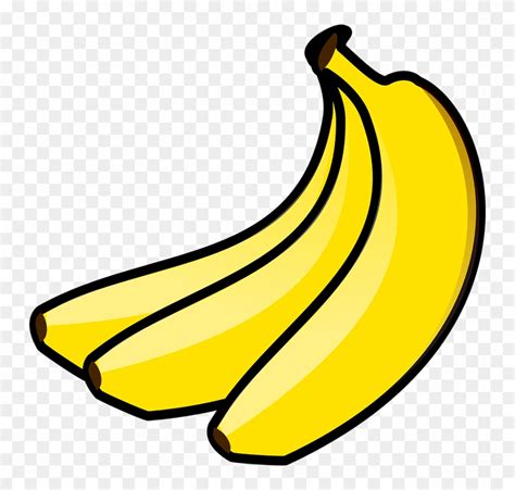 Bananas Clip Art At Clkercom Vector Online - Gambar Buah Pisang Kartun ...