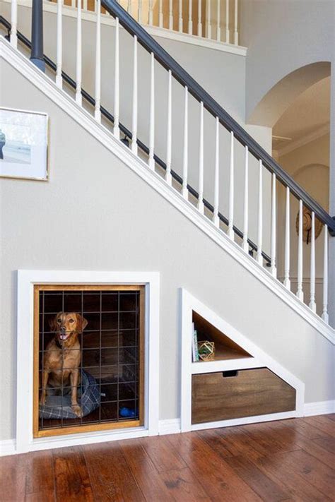 amazing under stair dog house - home décor- Under Stairs Dog House ...