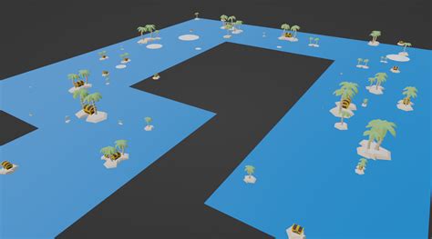 Low Poly Environment Builder Blender Addon by CGCOOL