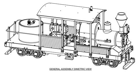 A Climax Class A Live Steam Locomotive Model – Model-Shop.net