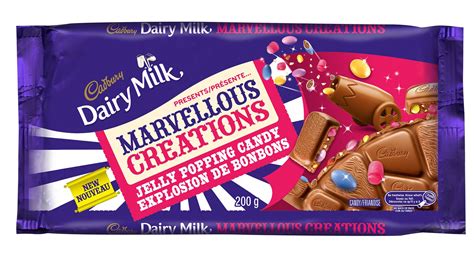 Cadbury Dairy Milk Marvellous Creations Jelly Popping Candy Chocolate Bar | Walmart Canada