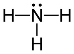 Ammonia Molecule Lewis Structure