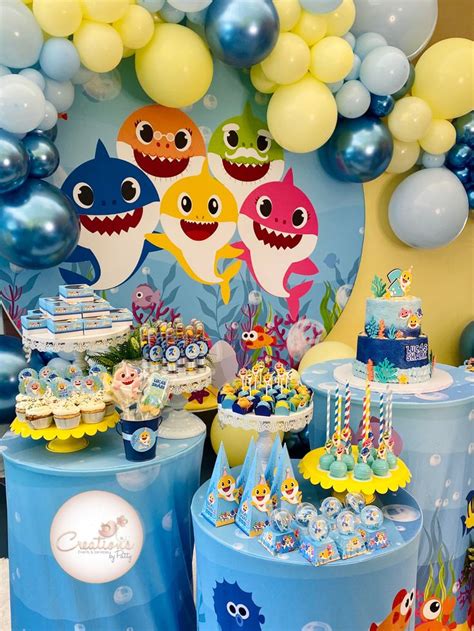 Baby Shark / Birthday "Baby Shark Birthday Party" | Catch My Party ...