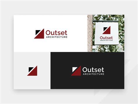 Outset Architecture Branding by Tavin Boynton on Dribbble