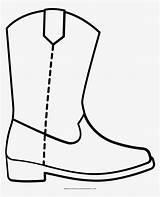 Cowboy Boot Coloring Page Printable Pages sketch template