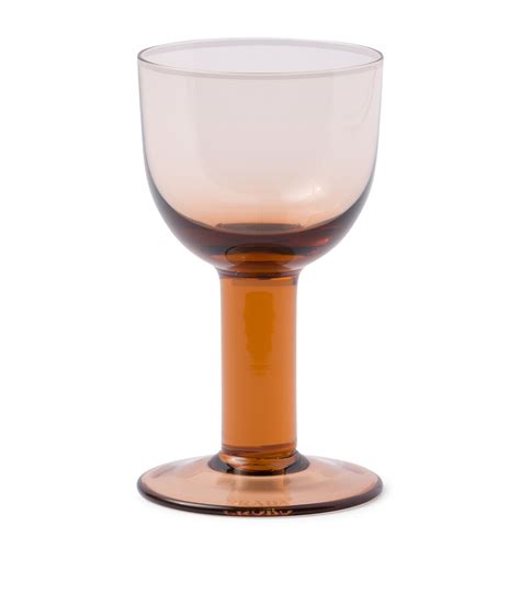 Prada Plinth White Wine Glasses (Set of 2) | Harrods US